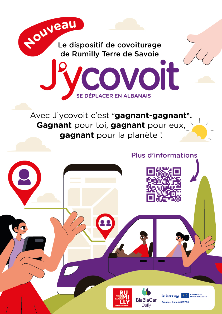 Affiche Lancement J'yCovoit