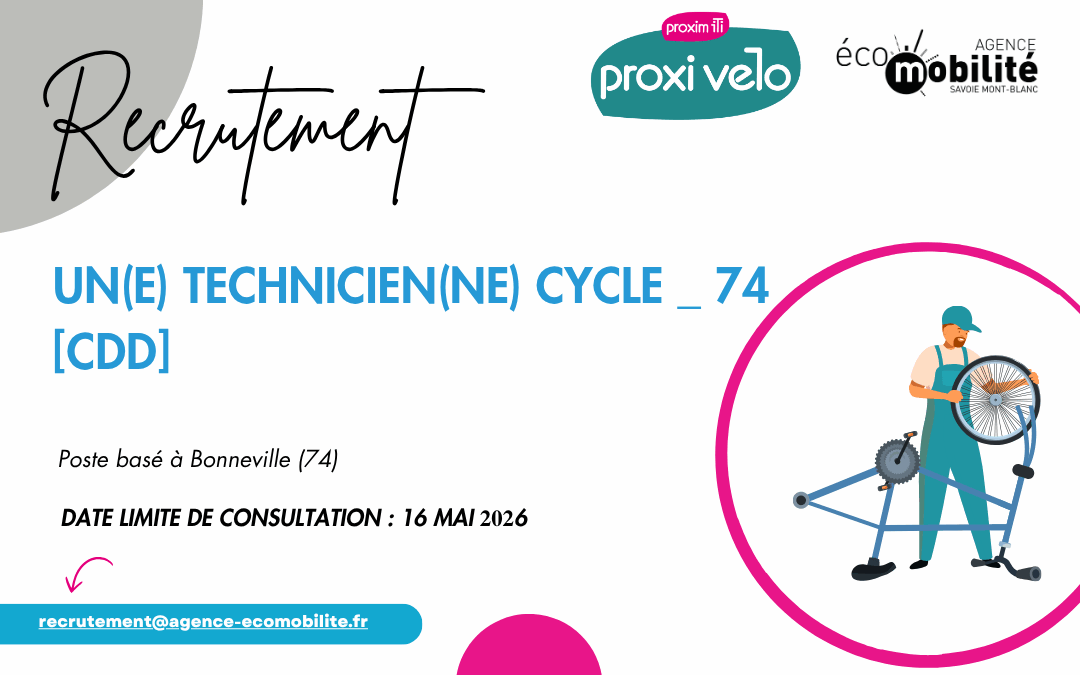 [CDD] – Un.e technicien(ne) cycles