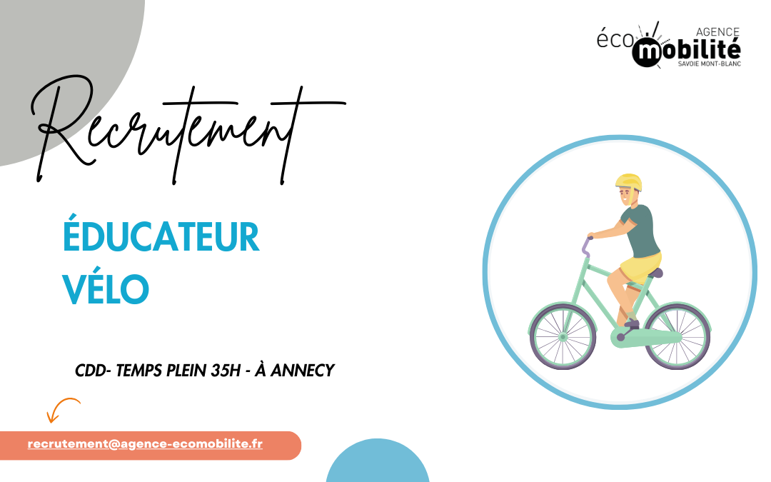 [CDD] – Un.(e) éducateur(rice) vélo