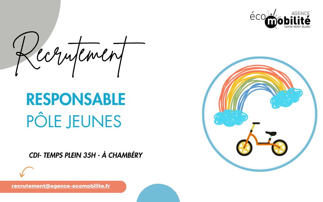 [CDI] – Un.(e) responsable du Pôle Jeunes