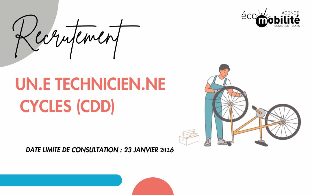 Un.e technicien.ne cycles (CDD)